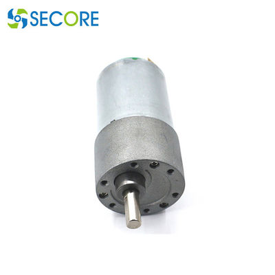 90rpm Door Lock Gear Motor 12V 24V Dia 37mm With Encoder