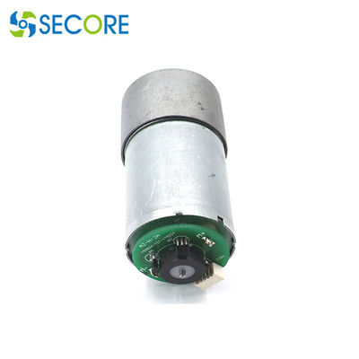 90rpm Door Lock Gear Motor 12V 24V Dia 37mm With Encoder